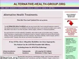 Sites similar to alternative-health-group.org