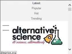 Sites similar to alternative-science.com