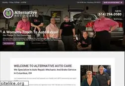 Sites similar to alternativeautocare.com
