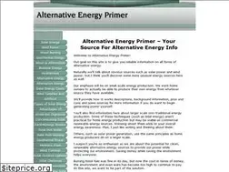 Sites similar to alternativeenergyprimer.com