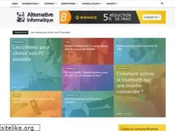 Sites similar to alternativeinformatique.com
