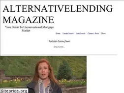 Sites similar to alternativelendingmagazine.com
