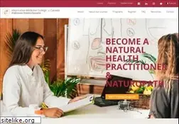 Sites similar to alternativemedicinecollege.com