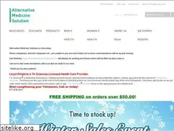 Sites similar to alternativemedicinesolution.com