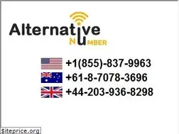 Sites similar to alternativenumber.com