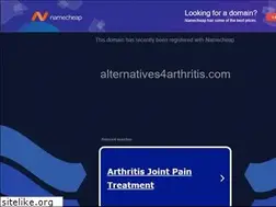 Sites similar to alternatives4arthritis.com