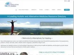 Sites similar to alternativesforhealing.com