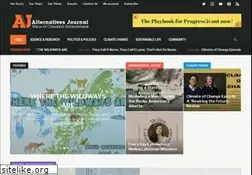 Sites similar to alternativesjournal.ca