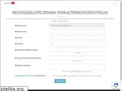 Sites similar to alternativgyogyitas.hu
