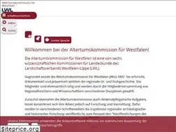 Sites similar to altertumskommission.de