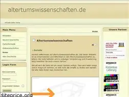 Sites similar to altertumswissenschaften.de