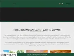 Sites similar to alterwirt-weyarn.de