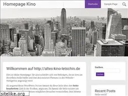 Sites similar to altes-kino-letschin.de