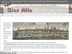 Sites similar to altes-koeln.de