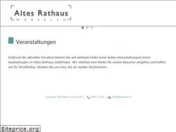 Sites similar to altesrathaus.de