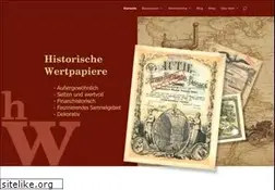 Sites similar to altewertpapiere.de