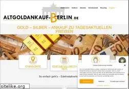 Sites similar to altgoldankauf-berlin.de