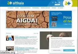 Sites similar to althaia.cat