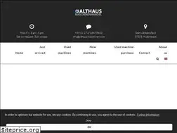 Sites similar to althaus-maschinen.com