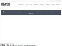 Sites similar to althauslaw.com