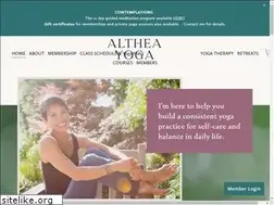 Sites similar to altheayoga.com
