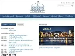 Sites similar to althingi.is