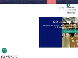 Sites similar to althus-office.com