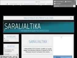 Sites similar to altika-saral.cnes.fr