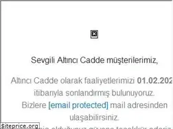 Sites similar to altincicadde.com