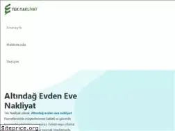 Sites similar to altindag-evdenevenakliyat.com