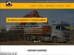 Sites similar to altinkayahafriyat.com