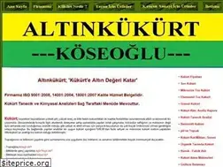 Sites similar to altinkukurt.com