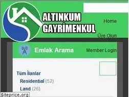Sites similar to altinkumgayrimenkul.com