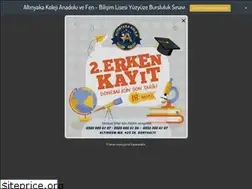 Sites similar to altinyakakoleji.com