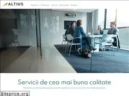 Sites similar to altius.ro