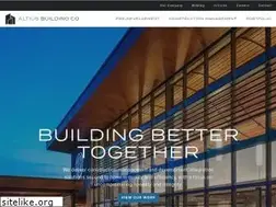 Sites similar to altiusbuildingco.com