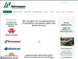 Sites similar to altmann-gmbh.at