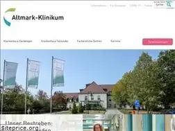 Sites similar to altmark-klinikum.de