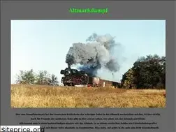 Sites similar to altmarkdampf.de