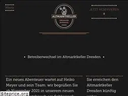 Sites similar to altmarktkeller.de