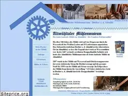 Sites similar to altmuehltalermuehle.de