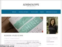 Sites similar to altmuehltaltipps.de