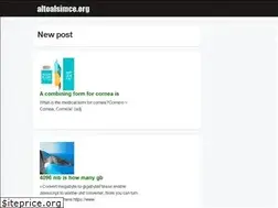 Sites similar to altoalsimce.org