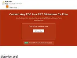 Sites similar to altoconvertpdftoppt.com