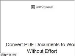 Sites similar to altoconvertpdftoword.com