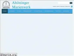 Sites similar to altoettinger-marienwerk.de