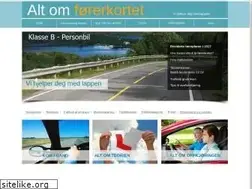 Sites similar to altomforerkortet.no