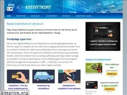 Sites similar to altomkredittkort.com