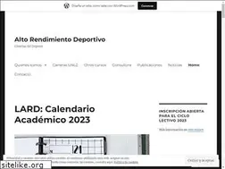 Sites similar to altorendimientodeportivo.com