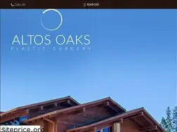 Sites similar to altosoaksplasticsurgery.com